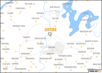 map of Ŭmnae