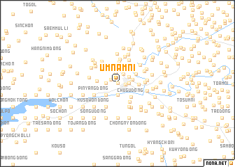 map of Ŭmnam-ni