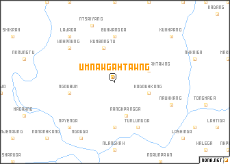 map of Umnaw Gahtawng