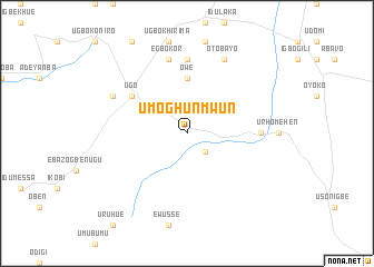 map of Umoghunmwun