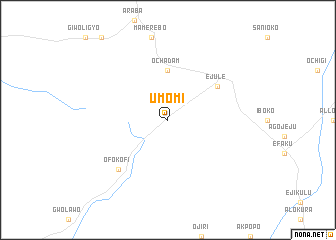 map of Umomi