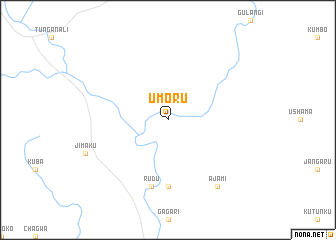 map of Umoru