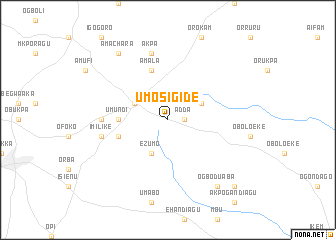 map of Umosigide