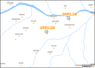 map of Umpilua