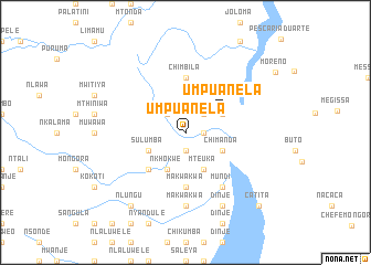 map of Umpuanela