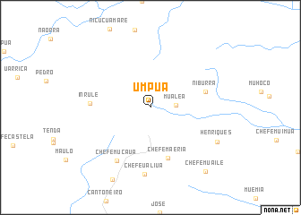map of Umpua