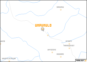 map of Umpumulo