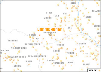 map of Umrai Ghundai