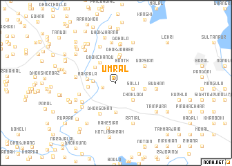 map of Umrāl