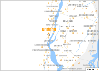 map of Umrāna