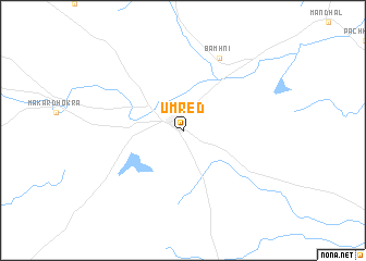 map of Umred