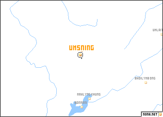 map of Umsning