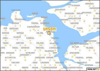 map of Ŭmsŏmi