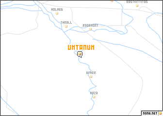 map of Umtanum