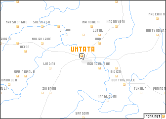 map of Umtata