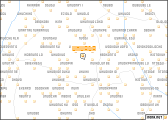 map of Umuada