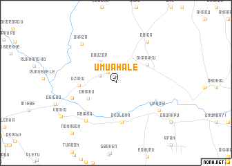 map of Umuahale