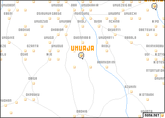 map of Umu Aja