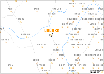 map of Umuaka