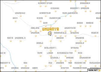 map of Umuanya