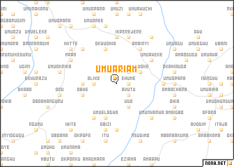 map of Umuariam