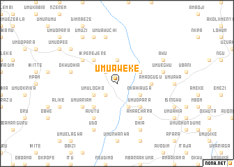 map of Umuaweke