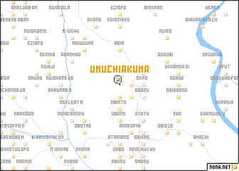 map of Umuchiakuma