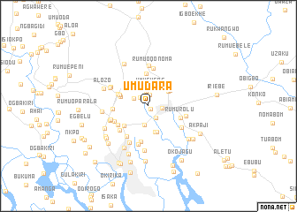 map of Umudara