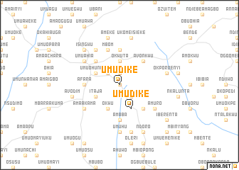 map of Umudike