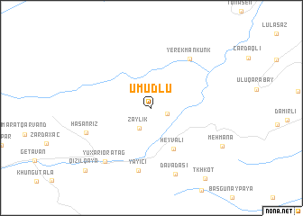 map of Umudlu