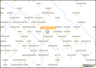 map of Umu Duru