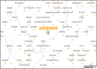 map of Umuehere