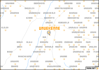 map of Umu Eke Nne