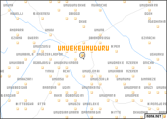 map of Umueke Umuduru
