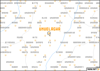 map of Umuelagwa