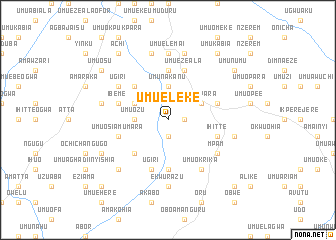 map of Umu Eleke