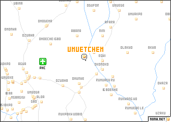 map of Umu Etchem