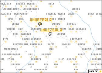 map of Umu Ezeala