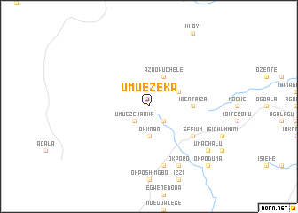 map of Umuezeka