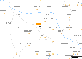 map of Umuhu