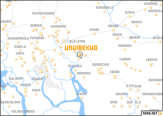map of Umuibekwo