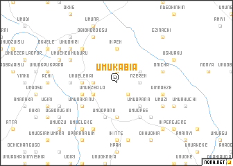 map of Umu Kabia