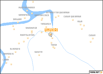 map of Umukai