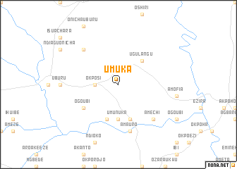 map of Umuka