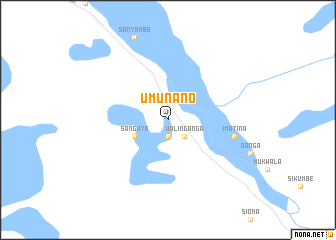 map of Umunano