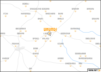 map of Umundi