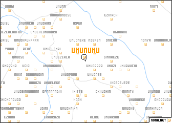 map of Umu Numu