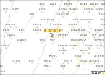 map of Umuobor