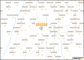 map of Umuode