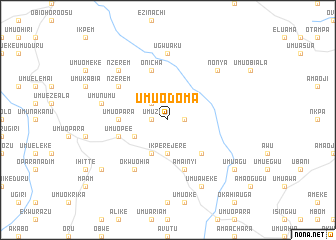 map of Umuodoma